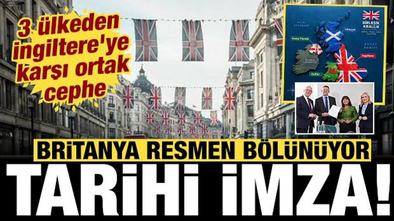 3 ülkeden İngiltere’ye karşı ortak cephe: Britanya için tarihi imza resmen atıldı!