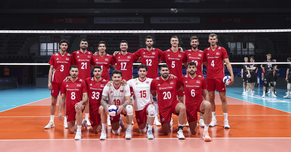 A Milli Erkek Voleybol Takımı, Almanya karşısında!