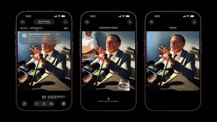 Apple’dan yapay zeka görsellerine karşı hamle: Sahte görseller anlaşılacak
