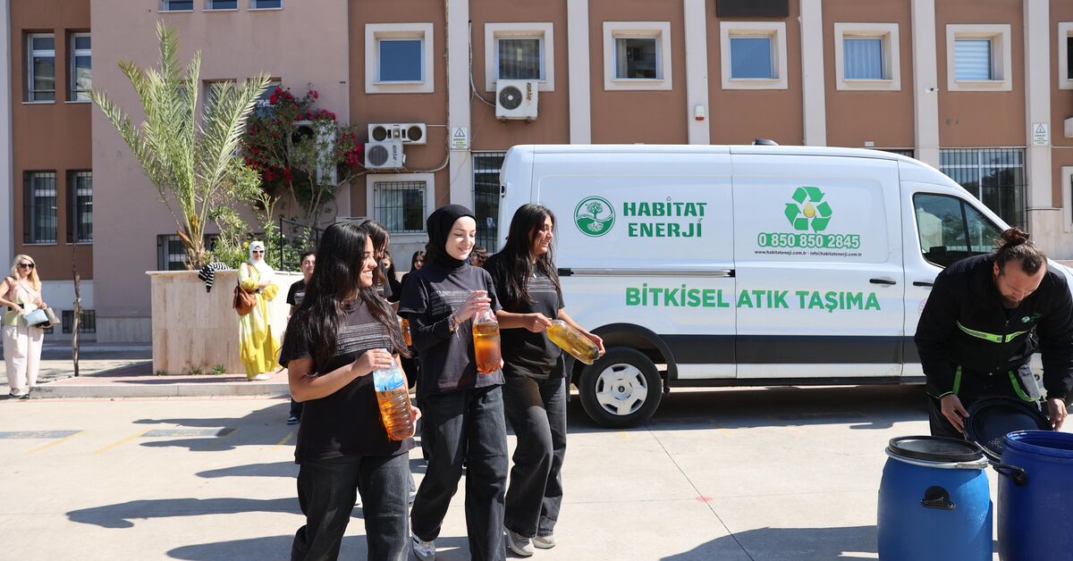 Buca’da 120 bin litre atık yağ geri dönüşüme kazandırıldı