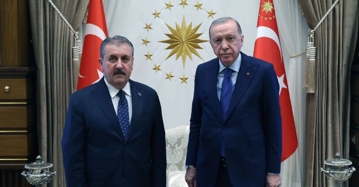 Cumhurbaşkanı Erdoğan, Destici’yi kabul etti