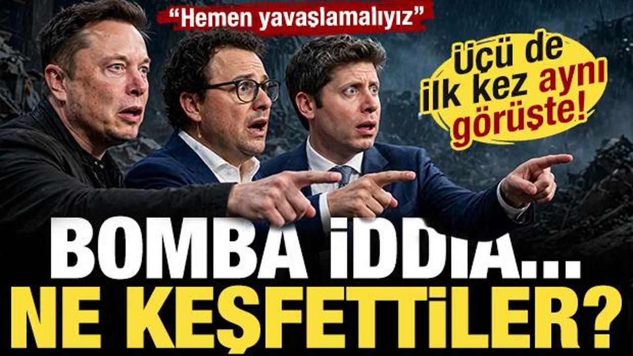 Ne keşfettiler? Üçü de ilk kez aynı görüşte! ‘Hemen çalışmaları yavaşlatmalıyız’ dediler!