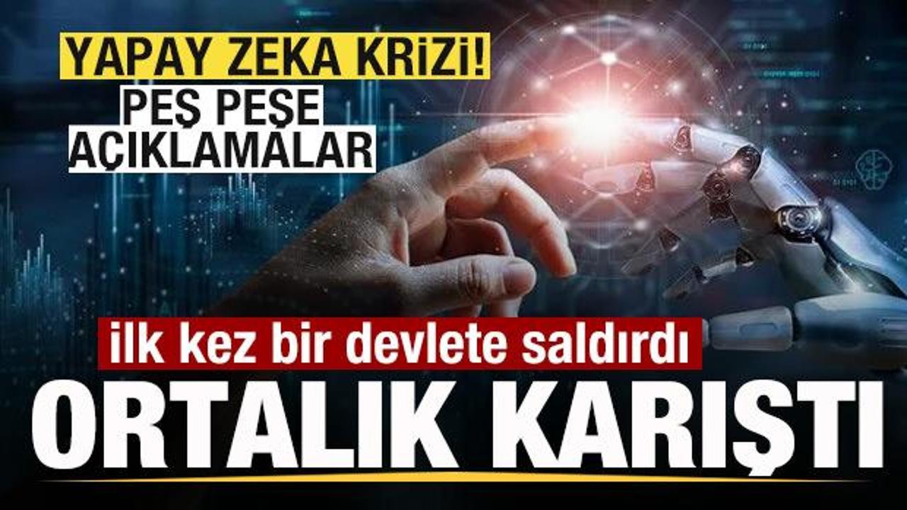 Yapay zeka ilk kez bir devlete saldırdı, ortalık karıştı! OpenAI’den açıklama!