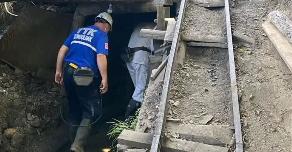 Zonguldak’ta ruhsatsız maden ocağında yüksekten düşen işçi öldü