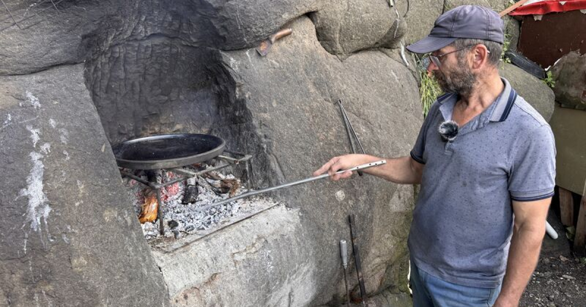 Bartın’ın coğrafi işaretli taş sacından İtalya’ya “pizza taşı” numunesi