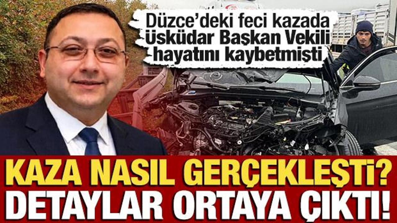 Başkan Vekili Gültekin’in hayatını kaybettiği feci kazanın detayları ortaya çıktı!