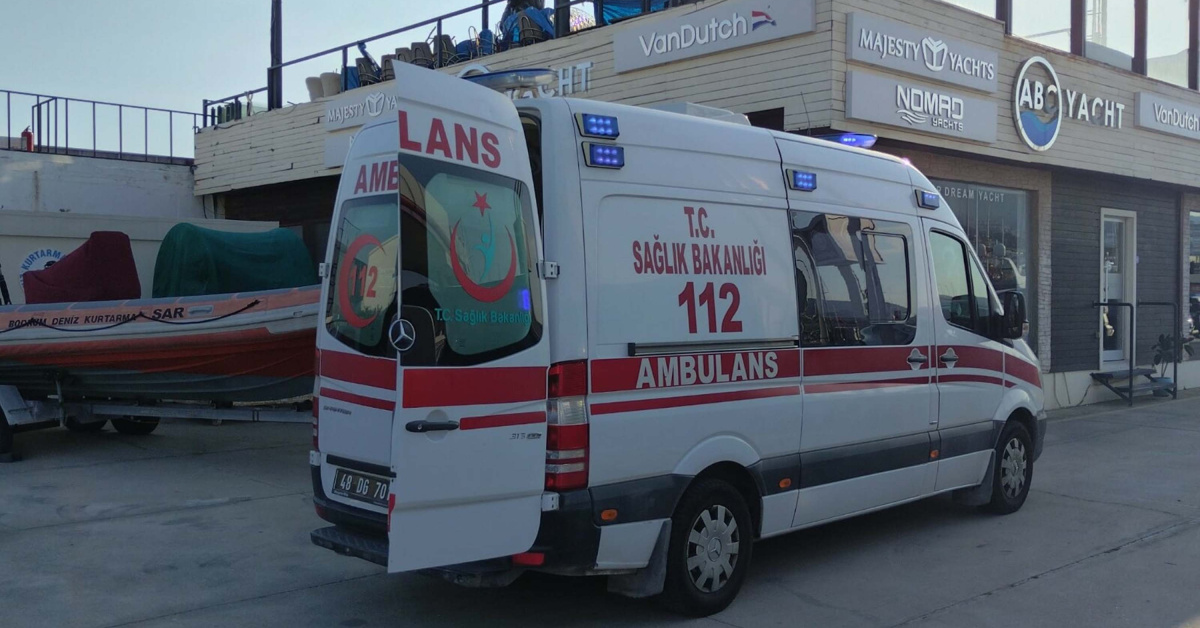 Bodrum’da bastonu kırılan 87 yaşındaki Mehmet Ertok ateşe düşerek hayatını kaybetti
