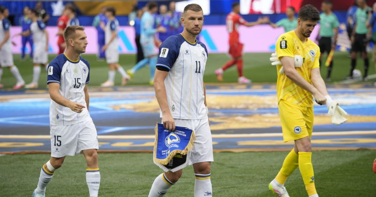 Bosna Hersekli futbolcu Edin Dzeko milli takıma veda ediyor!