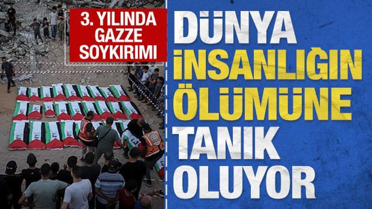Dünya insanlığın ölümüne tanık oluyor: 3. yılında Gazze Soykırımı