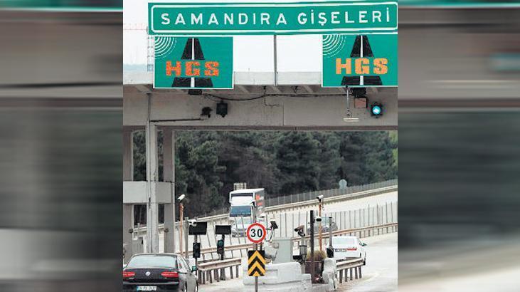 HGS’de plaka ile borç ödeme tarih oldu