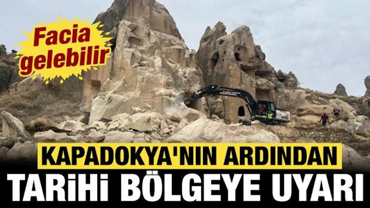Kapadokya’nın ardından tarihi bölgeye uyarı: Facia gelebilir!