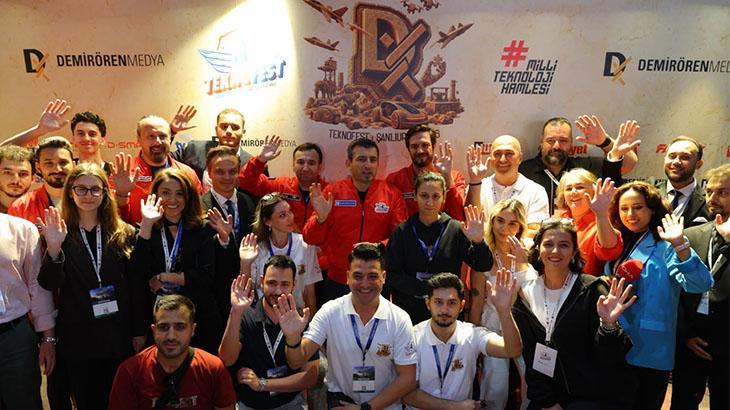 Şanlıurfa’da TEKNOFEST coşkusu! Selçuk Bayraktar Demirören Medya standını ziyaret etti