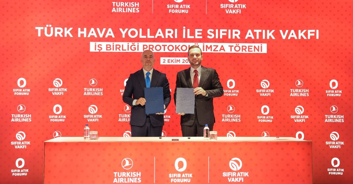 Sıfır Atık Vakfı ile Türk Hava Yolları arasında sürdürülebilir havacılık için stratejik iş birliği